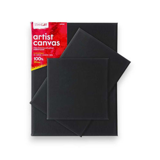 Picture of STANDART BLACK CANVAS 30X40CM